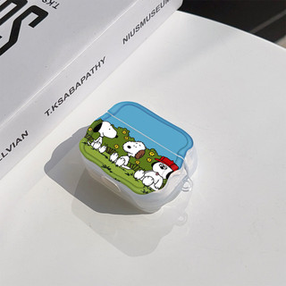 Ốp Mềm Snoopy Dễ Thương Cho AirPods 2 3 4 S PRO PRO2 PRO3 Vỏ TPU Mềm NYEJ