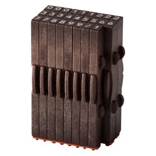 <Sale>Shachihata Rubber Stamp Numbering Series - Linking Numbers and Calendar Stamps