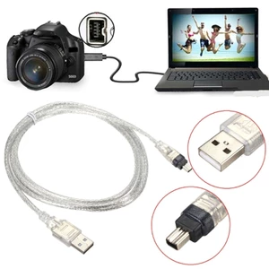 Cáp USB chuyên nghiệp BTM sang IEEE1394 Cáp dữ liệu USB sang 1394 cho máy ảnh Video kỹ thuật số và máy tính 1 5m