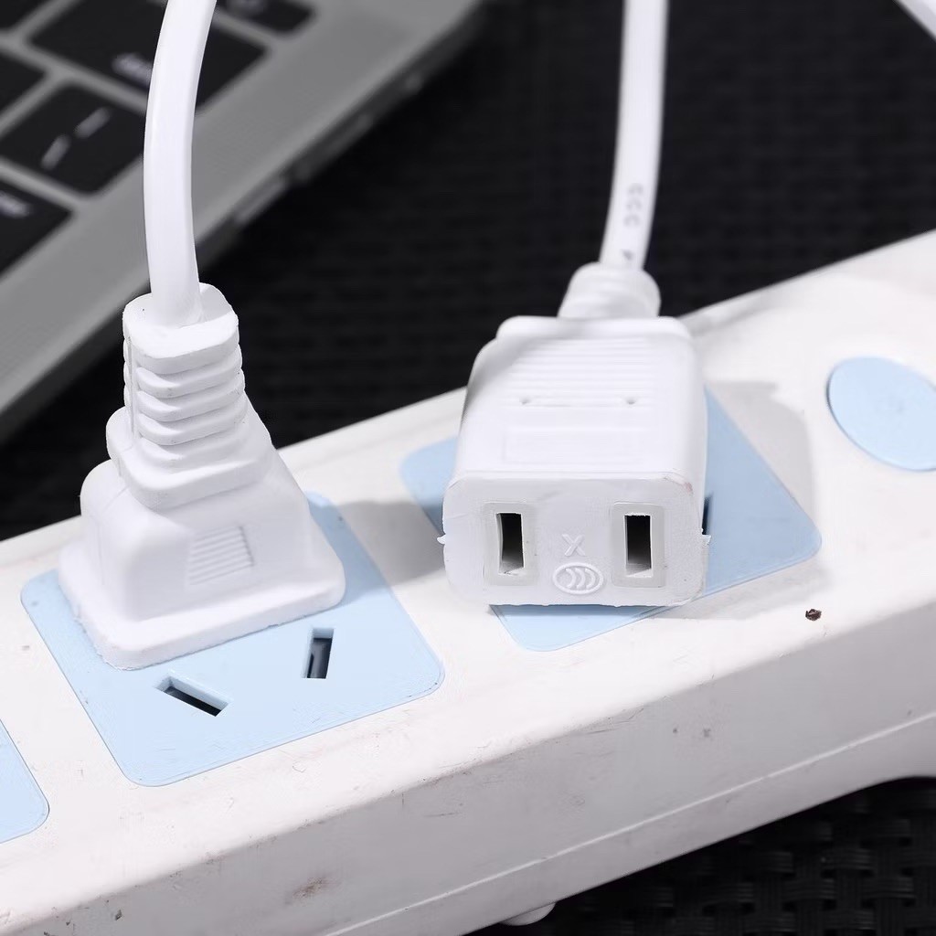Dây nối dài 5M kèm phích cắm chân dẹt (tiêu chuẩn Mỹ) dùng cho các thiết bị gia dụng - Hàng sẵn kho, hỗ trợ bán sỉ