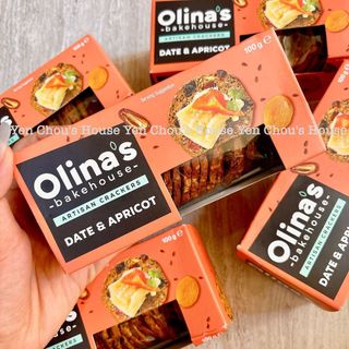 Bánh crackers Olinas Bakehouse, wafer crackers OB fiest 100g