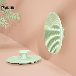 KUZHEN Silicone Dầu Gội Bàn Chải Cho Bé Sơ Sinh Tắm Silicon Mềm Trẻ Em Trẻ Em Tắm Bàn Chải Đầu Rửa Tóc Massage Bàn Chải Tắm HOT