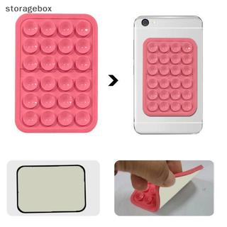 [Hộp lưu trữ] Giá đỡ điện thoại cốc hút silicon - Giá đỡ chắc chắn hai mặt cho Android cho gương ô tô Phòng tắm nhà bếp đẹp