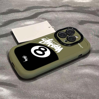 Ốp lưng IPhone 17 16 15 14 13 12 11 Pro Max XRXSMax 78 Plus Đen Kích thước 8 Ball Case Soft Case Chống ngã