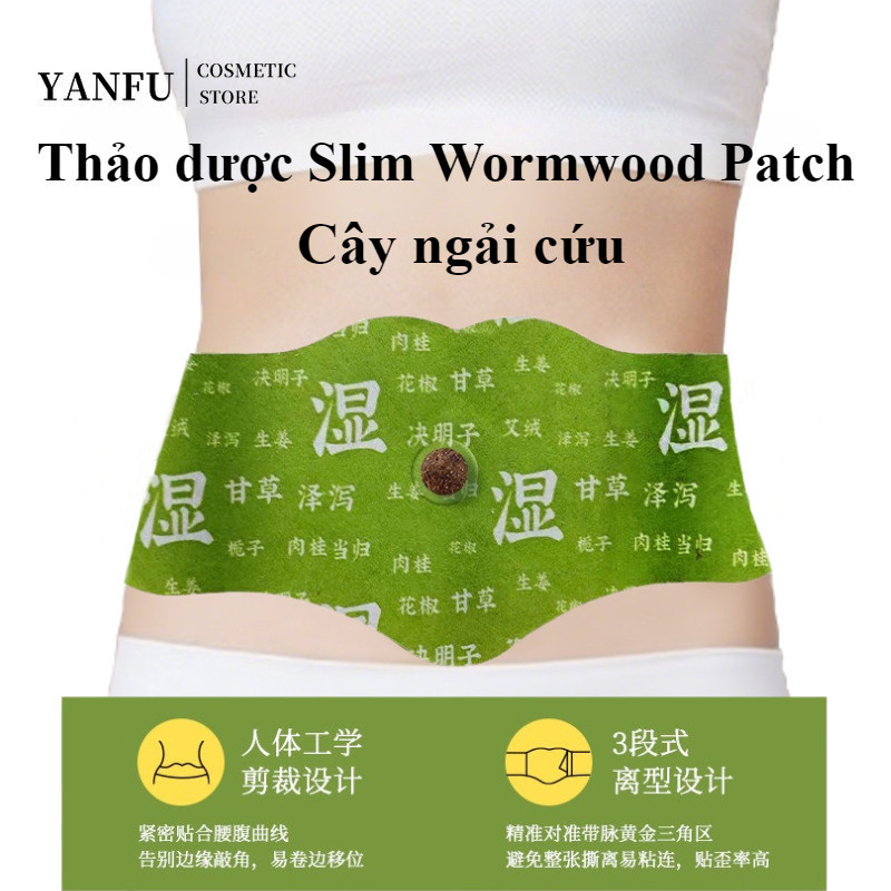 [ 1 HỘP 5 MIẾNG ] Miếng dán giảm béo thảo dược - PTLUXURY dán bụng dán cổ vai gáy đều được hết