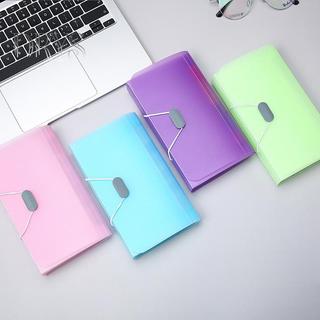 (TFT) A6 Mở Rộng Ví Organ Túi Tập Tin Chống Thấm Nước Tổ Chức Sách Dữ Liệu 13 Lớp MỚI