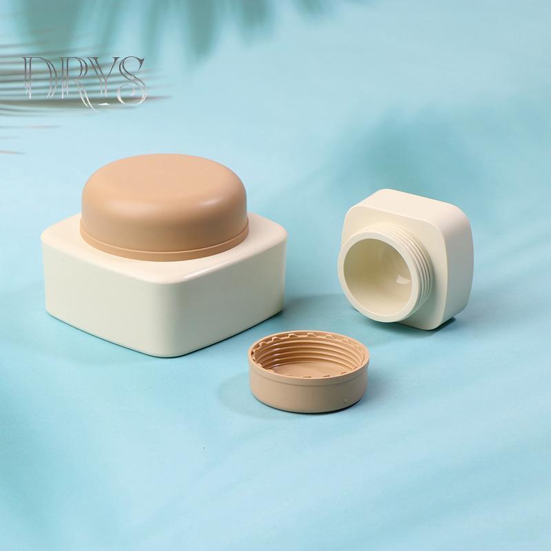 (TFT) 5 / 20g Nhựa Trống Móng Tay Nghệ Thuật Mỹ Phẩm Hộp Đựng Vuông Lọ Mặt Kem Nồi Gel Móng Tay Hộp Bột Trang Điểm Kem Dưỡng Da Dụng Cụ Paaging MỚI