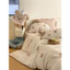 Bộ vỏ chăn ga gối 4 món Vải Double Gauze siêu mềm Memminbedding luxury họa tiết gấu được thêu tỉ mỉ