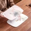 Miếng Lót Bàn Ăn Phong Cách Trung Hoa Cổ Điển Chống Thấm Nước & Dầu Sử Dụng Được 2 Mặt Họa Tiết Hoa Trang Trã