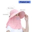 Ở lại Unisex Mũ chống nắng rộng vành cho Unisex Nhanh khô cho ngoài trời