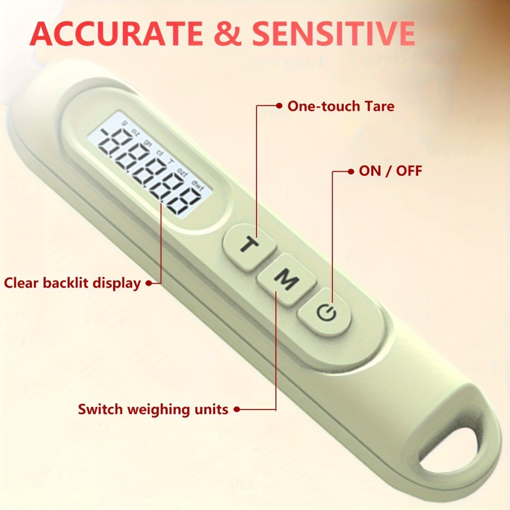 STWEEKAM Cân Thìa Kỹ Thuật Số, Thìa Đo Trọng Lượng Màn Hình LCD Độ Chính Xác Cao, Dụng Cụ Nhà Bếp Mini Điện Tử Chuyển Đổi Đơn Vị Cân Nhà Bếp Nấu Ăn