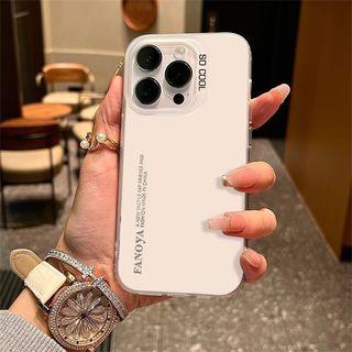 Ốp Điện Thoại Mờ Tiếng Anh Đơn Giản Thích Hợp Cho iPhone 14Plus Hợp Thời Trang 13Pro 15ProMax Premium 12ProMax 11 17PROMAX 15ProMax Vỏ Mềm Bảo Vệ Chống Sốc Chống Sốc