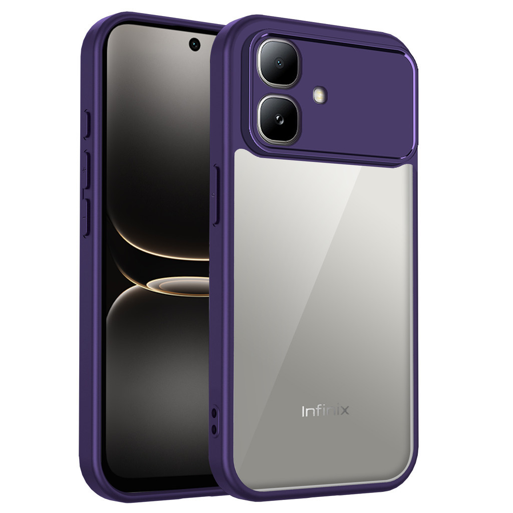 Vỏ Cho Infinix Smart 20 Smart20 Acrylic Trong Suốt Vỏ Điện Thoại Chống Sốc Bảo Vệ Ốp Lưng Ốp Lưng Ốp Lưng