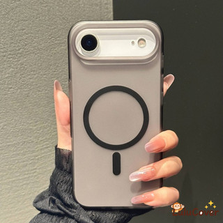 Ốp từ tính siêu mỏng Ice Mist cho iPhone 14 13 12 11 Pro Max 14 Plus Vỏ nhẹ Màu kẹo dễ thương Doanh nghiệp đơn giản Mờ chống mồ hôi Vỏ cứng PC chống sốc