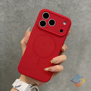 Ốp điện thoại silicon micropyle Neon màu xanh lá cây 17 Series mới cho iPhone 17 Pro Max 12 13 14 15 16 Pro Max 14 / 15 / 16Plus Vỏ chống sốc từ tính có phòng thủ quân sự