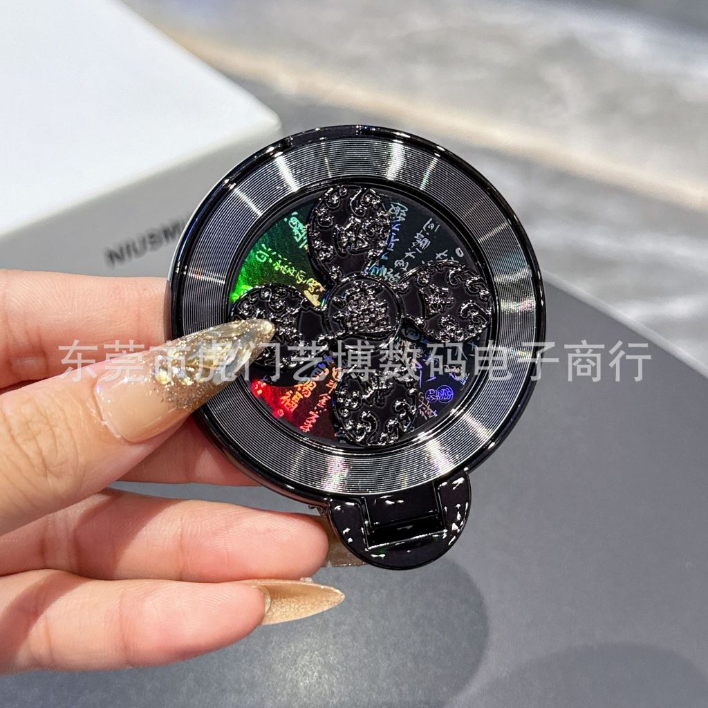 Fengshengshui Xoay Giải Nén Mặt Sau Miếng Dán Điện Thoại Giá Đỡ Giữa Có Thể Xoay 360 Kép Giá Đỡ 26.3.16