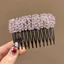 Lược chải tóc zircon thời trang, giúp tóc suôn mượt và gọn gàng