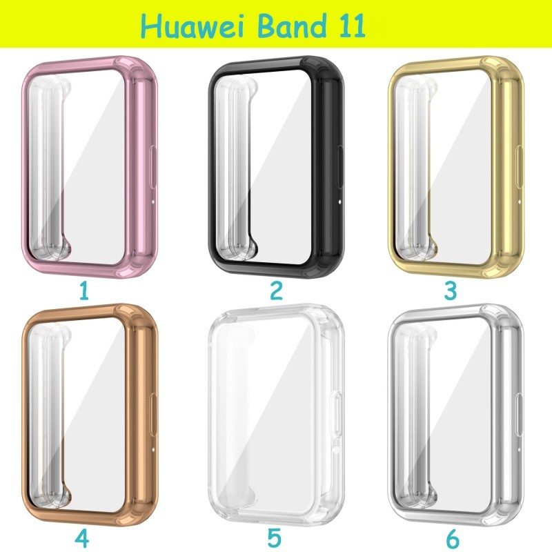 Ốp Lưng Cho Huawei Band 11 Pro Vỏ Bảo Vệ Trong Suốt Silicon tpu Mềm Bao Da Phụ Kiện Vỏ Huawei BAND11 11Pro