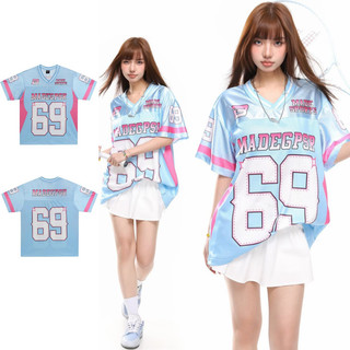 Áo Thun Nam Ngắn Tay Cổ Chữ V, Phong Cách Thời Trang Mỹ, Thoáng Khí, Unisex