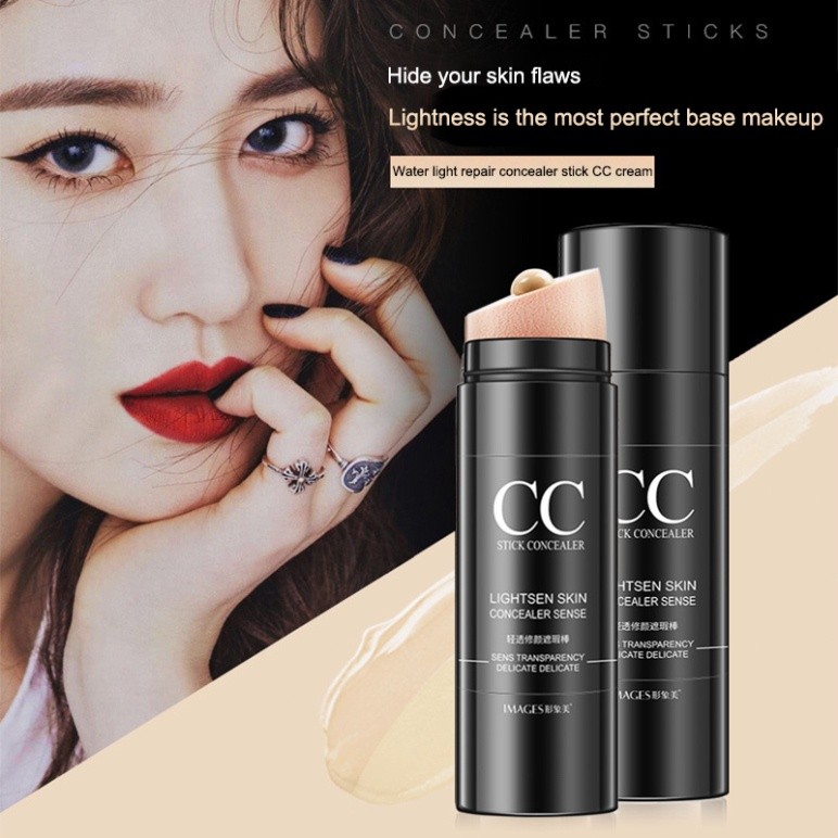Thanh Lý Hạn 8/ 2026 Kem nền che yếu điểm CC làm sáng hồng da Images Stick Concealer kem nền make up Hatola