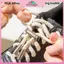 MYPANDA 1 Cặp Dây Giày Mới Bule Connector Tie Bule Cho Giày Giày Sneaker Dây Giày Qui Tie Dây Giày Kim Loại Viên Cà Vạt Phụ Kiện.