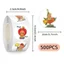 500 Chiếc Twinkle Twinkle Ngoại Vi Cuộn Dán Tay Tài Khoản Dán Trang Trí Chai Nước Niêm Phong Xe Dán Băng Dính Quà Tặng Sinh Nhật