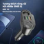 Sạc điện thoại di động trên ô tô sạc nhanh ô tô Bộ sạc 3 trong 1 Bộ sạc ô tô 3usb 3.1A-1A