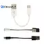 Cáp Micro USB Type C 10cm Sạc Nhanh Ngắn Cho Điện Thoại Dây Dữ Liệu USB Dây Chuyển Đổi USB Đẹp
