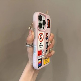 Ốp lưng iPhone 17 16 15 14 13 12 11 Pro Max X XR Max 7 8 Plus Dễ thương Mario trường hợp điện thoại