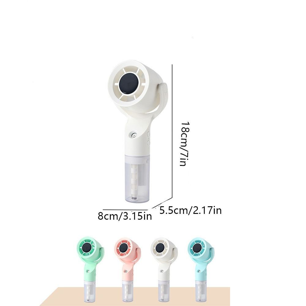 Quạt phun sương phun nước LACYESUK, Quạt phun cầm tay 3 tốc độ cầm tay, Quạt làm mát nhanh mạnh mẽ Ký túc xá sinh viên