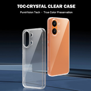 Ốp điện thoại trong suốt Lereach Crystal cho Xiaomi Poco X8 Pro Max X8 Pro Poco X7 Pro Poco X7 Chống sốc siêu mỏng | Chống Trầy Xước