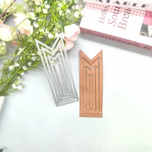 Thẻ Kim Loại Thép Carbon Cắt Khuôn Thêu Sò Dập Nổi Khắc Mẫu DIY Album Ảnh Thiệp Chúc Mừng Cắt Chết Giấy Thủ Công Dụng Cụ