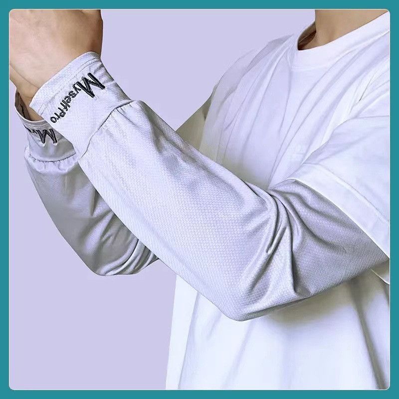Áo Nam Mùa Hè Ice Silk Dành Cho Lái Xe Ngoài Trời - Chống Nắng và Bảo Vệ Tia UV