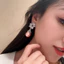 Bông tai sang trọng hoa Zircon tinh tế