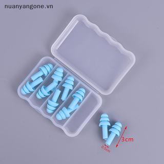 Cặp nút tai silicone dùng để ngủ và bơi, giảm tiếng ồn hiệu quả