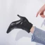 VNMZGG34-39 Giày Bốt Nữ Kích Thước Lớn Stiletto Sáng Bóng Martin Giày Xe Máy Khóa Thắt Lưng Trang Trí OL Tất Cả Trận Đấu Đi Lại Giày Bốt Nữ Chelsea