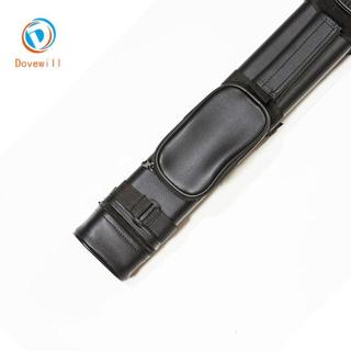 Dovewill Pool Cues Case 5 lỗ Da PU di động có dây kéo Bida Pool Cue Bag