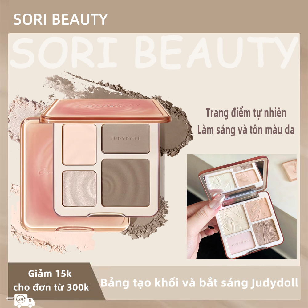 Bảng Phấn Tạo Khối Judydoll - Tạo Khuôn Mặt Sắc Nét, Tự Nhiên
