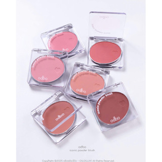 [ODBO] Phấn má hồng ODBO mịn lì chuẩn màu Odbo Iconic Powder Blush Sonbeauty