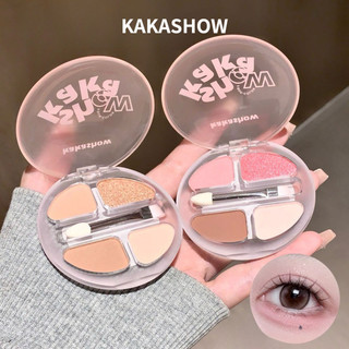 Bảng phấn mắt KAKASHOW Highlight Matte Highlight Shadow Pha trộn phấn mắt Trang điểm mắt toàn diện