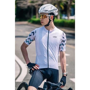 JSS017A - Áo Đạp Xe Nam UKE Diamond White
