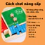 Trò Chơi Xúc Xắc Lật Thẻ Bằng Gỗ, học số, phát triển tư duy logic , domino gỗ，Cho Người Lớn Và Trẻ Em