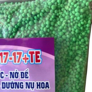 NPK 17-17-17 + TE bao 25kg, siêu nở gốc mai, phì gốc mai và cây kiểng