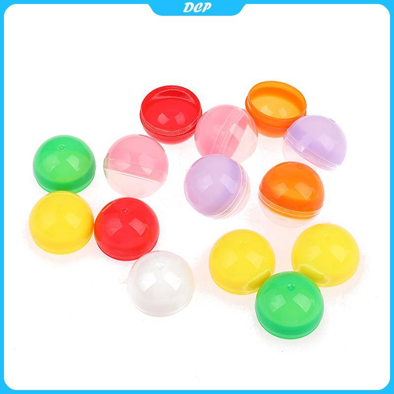 [DCP] 50 quả bóng bất ngờ đồ chơi viên nang nhựa trong suốt 32mm, hộp nhỏ cho gashapon [VN]