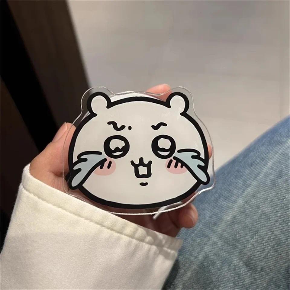 Chiikawa Funy Cartoon for Magsafe Magnetic Phone  Grip Tok Stand for IPhone Foldable Wireless Charging Case Holder