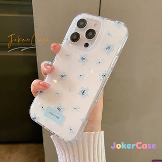 Ốp Lưng Cho Iphone 17Air 13 17 16 11 15 14 12 Pro Max 8 15 16 14 Plus X XR XS Max Bìa ngôi sao nơ ngọt ngào tươi mát