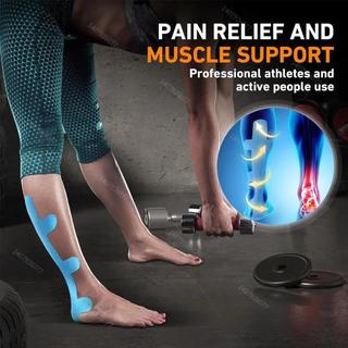 Băng Mắt Cá Chân Achilles Tendonitis Pre-Cut, Cao Su - Hỗ Trợ Bong Gân Và Cơ Chân