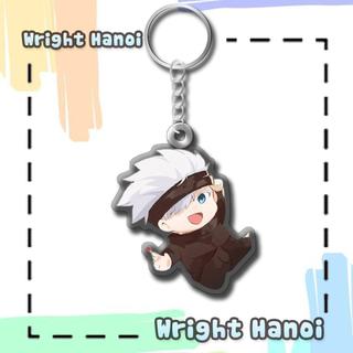 Móc khóa Gojo Satoru Jujutsu Cute Đáng Yêu Trang Trí Góc Bàn Học, quà tặng người thân, bạn bè