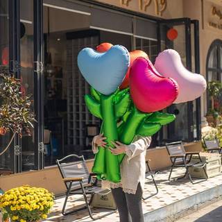 Ngày nữ thần Ngày lễ tình nhân Bóng bay hình trái tim Quà tặng nghi lễ sáng tạo để tỏ tình lãng mạn