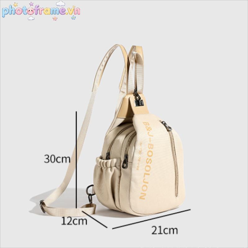 Khung Ảnh Thường Ngày Nữ Đeo Ngang Ngực Túi Thời Trang Unisex Du Lịch Bapa Nhiều Nhà Thơ Nữ Túi Đeo Vai Nữ Sử Dụng Hàng Ngày Fanny Pa VN
